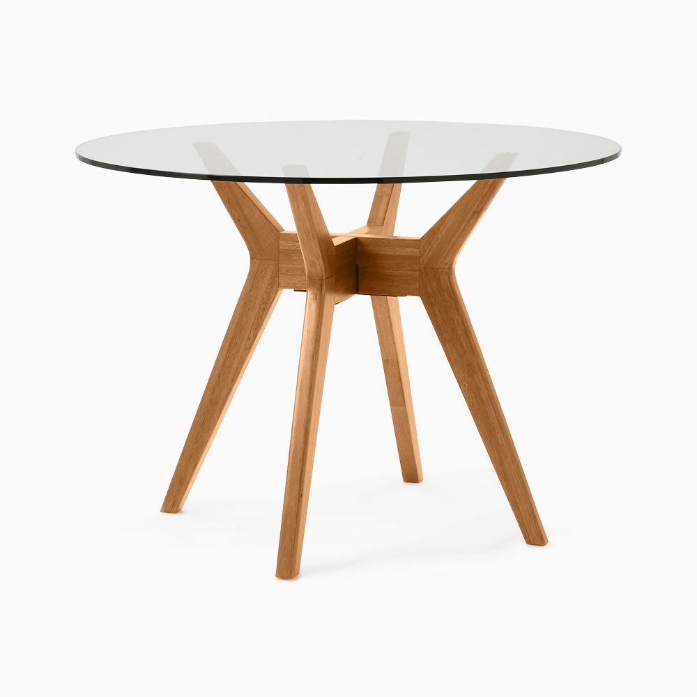 Jensen Round Dining Table 107 cm West Elm Australia